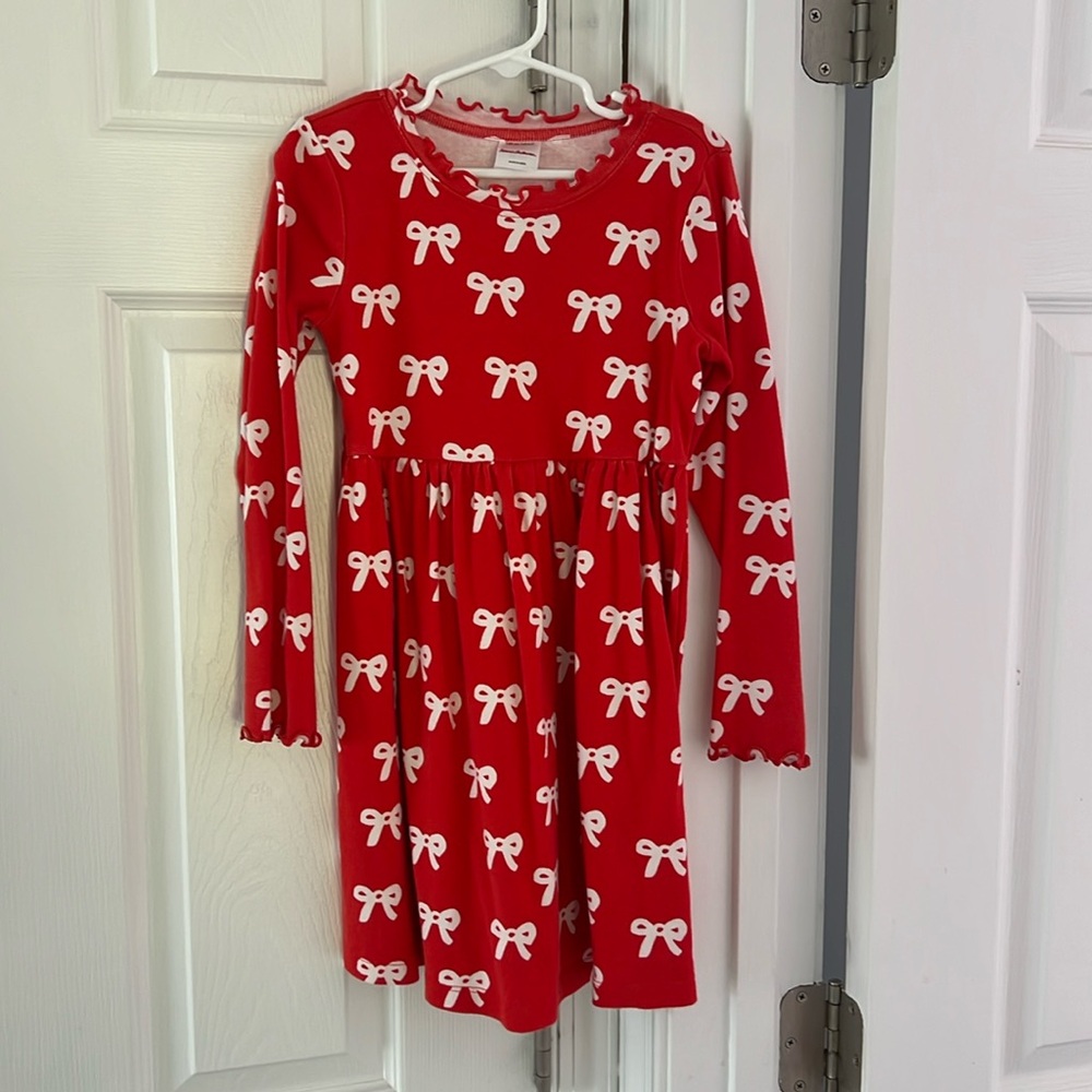 Hanna Andersson red/white dress